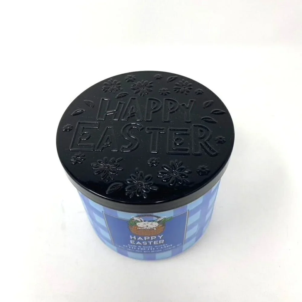 Bath & Body Works Happy Easter Tutti Frutti Candy 3-Wick Candle 14.5 Oz - Picture 2 of 6